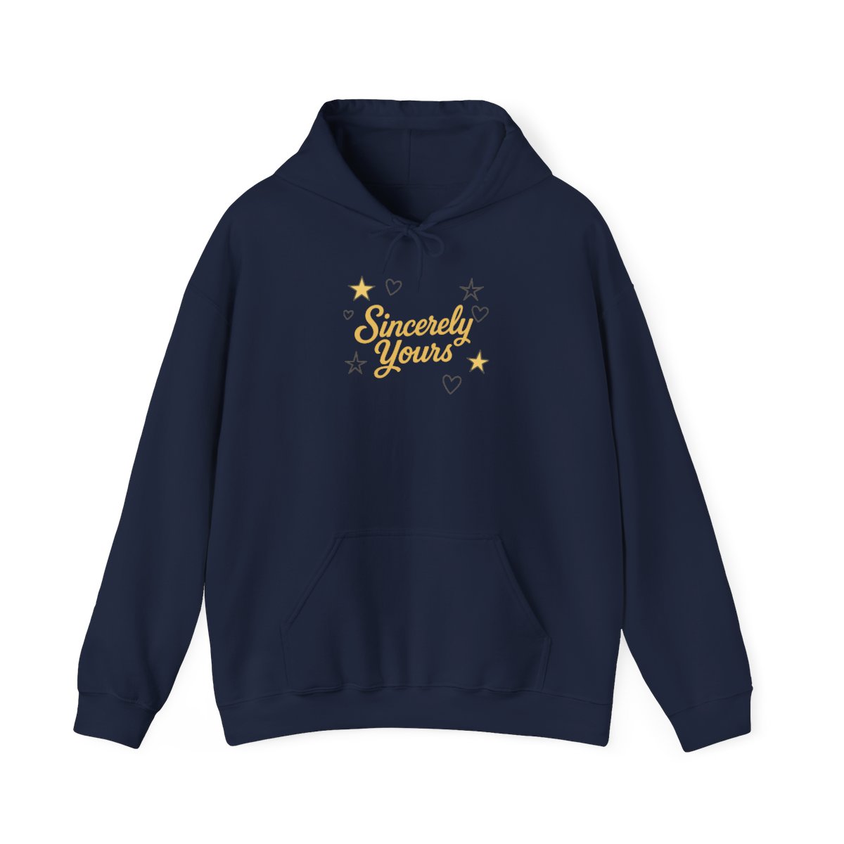 Sincerely Yours Stars and Hearts Hoodie