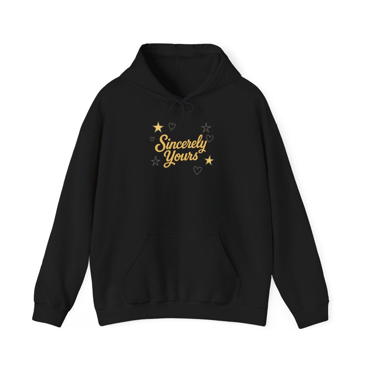 Sincerely Yours Stars and Hearts Hoodie