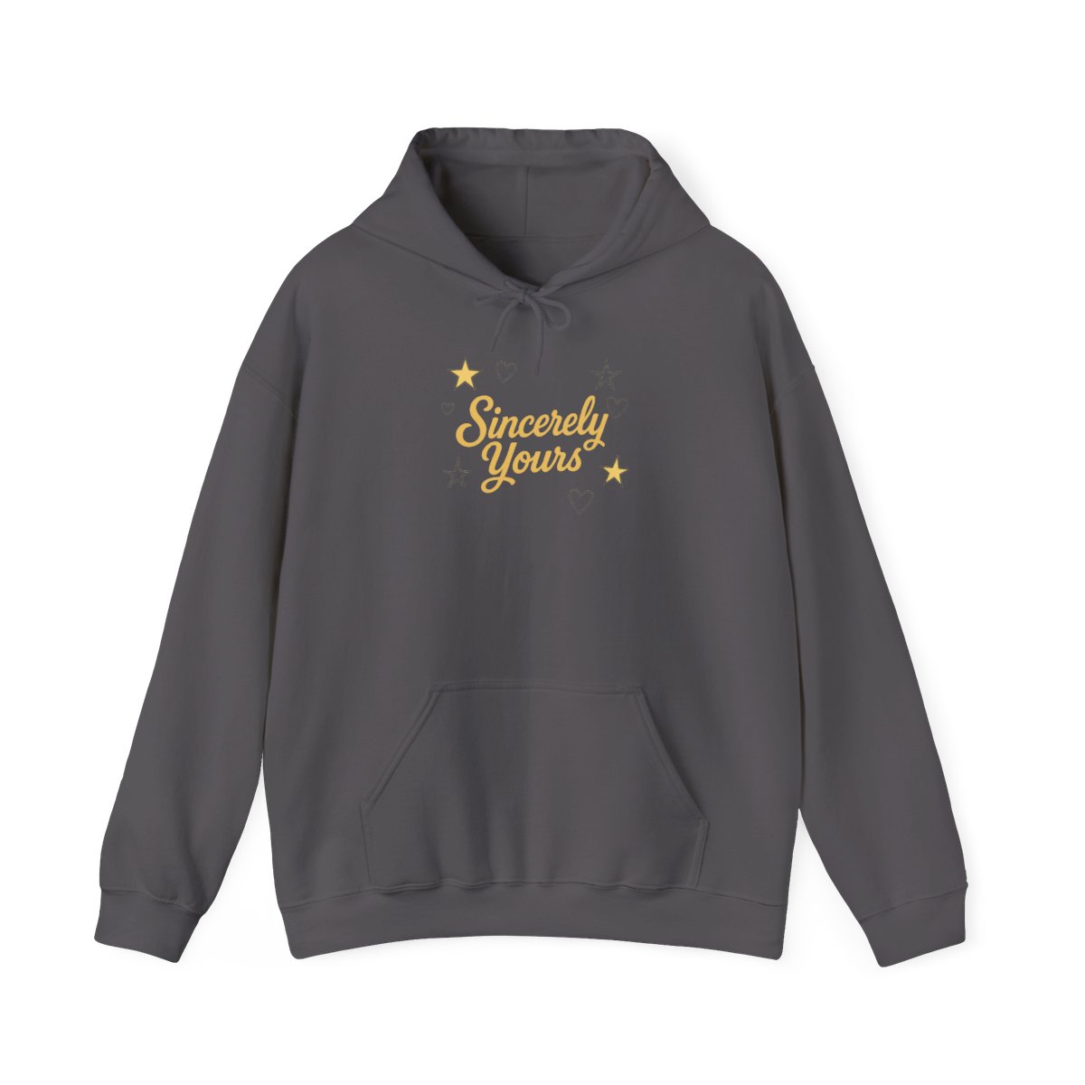 Sincerely Yours Stars and Hearts Hoodie - alternate angle 3, merchandise
