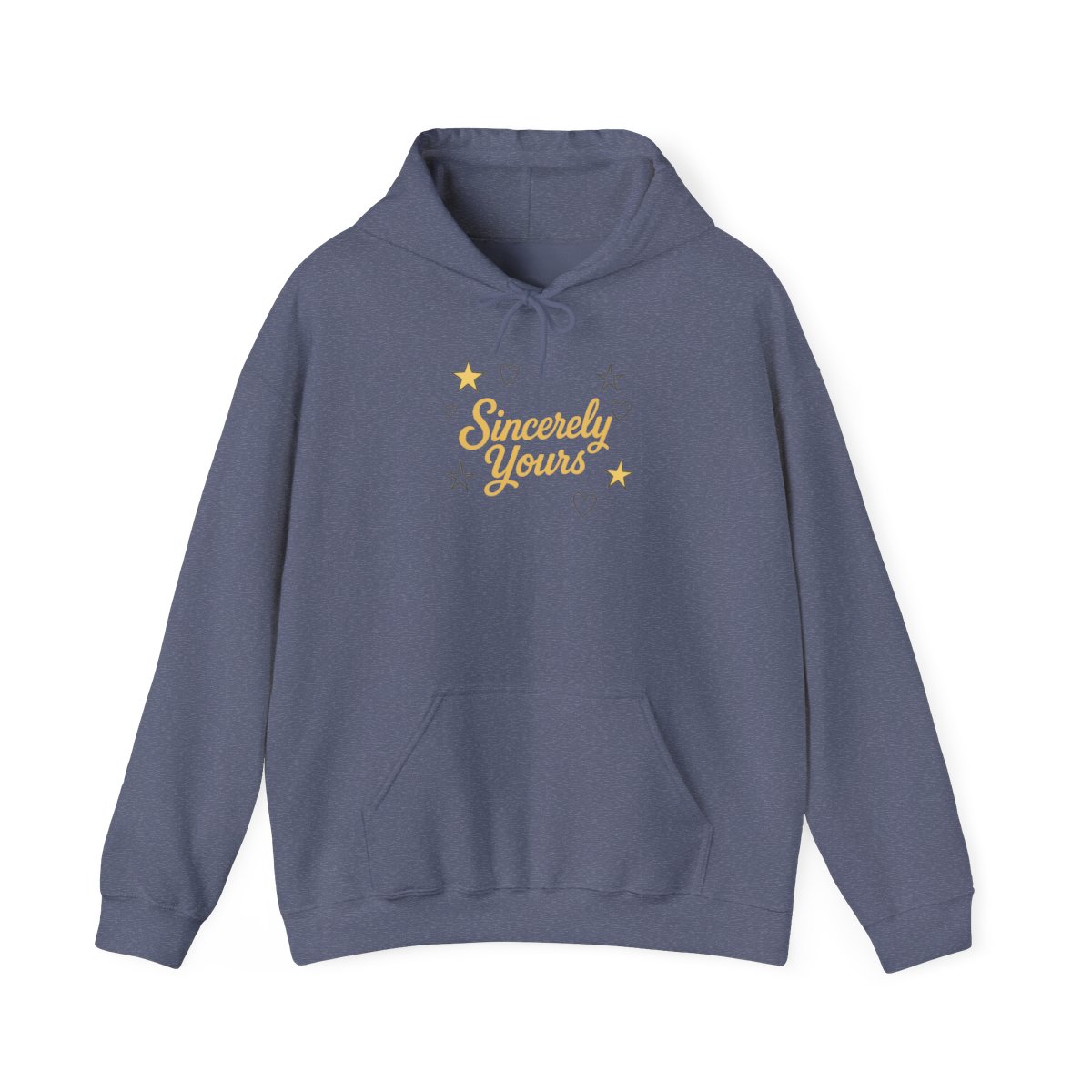 Sincerely Yours Stars and Hearts Hoodie - alternate angle 5, merchandise