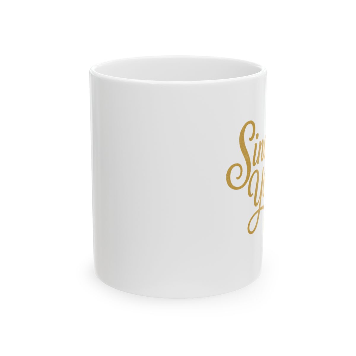 But First Coffee Handwritten | Coffee Lover Mug, Morning Ritual Cup, Funny Gift - alternate angle 1, merchandise