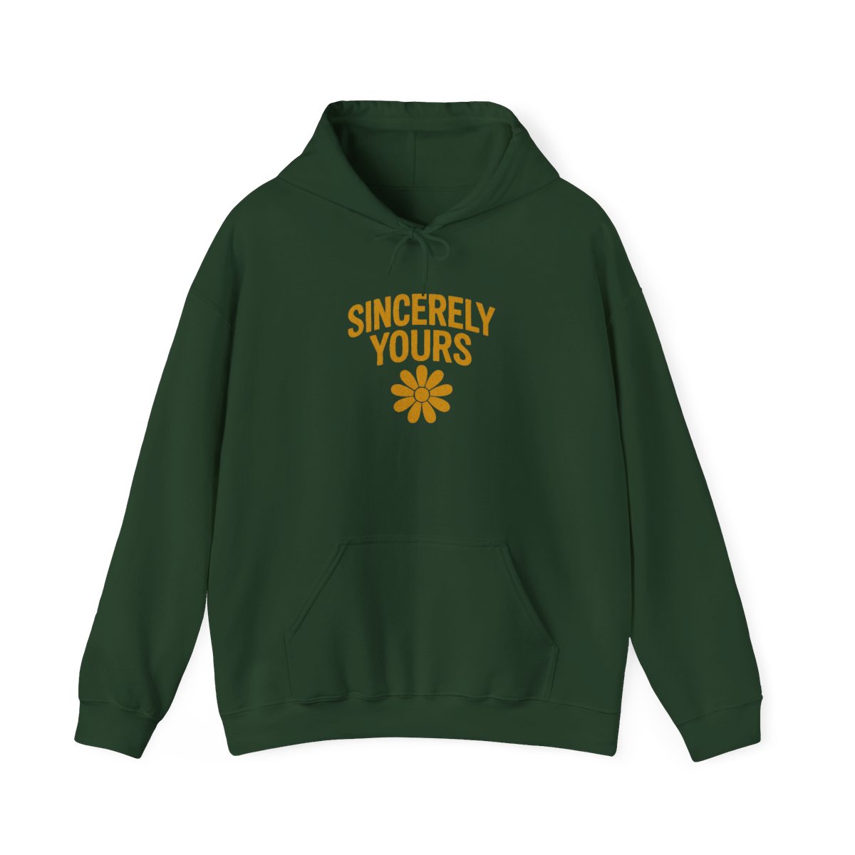 Salish Matter Sincerely Yours Bold Yellow Hoodie - Indie Artist Gift - alternate angle 5, merchandise