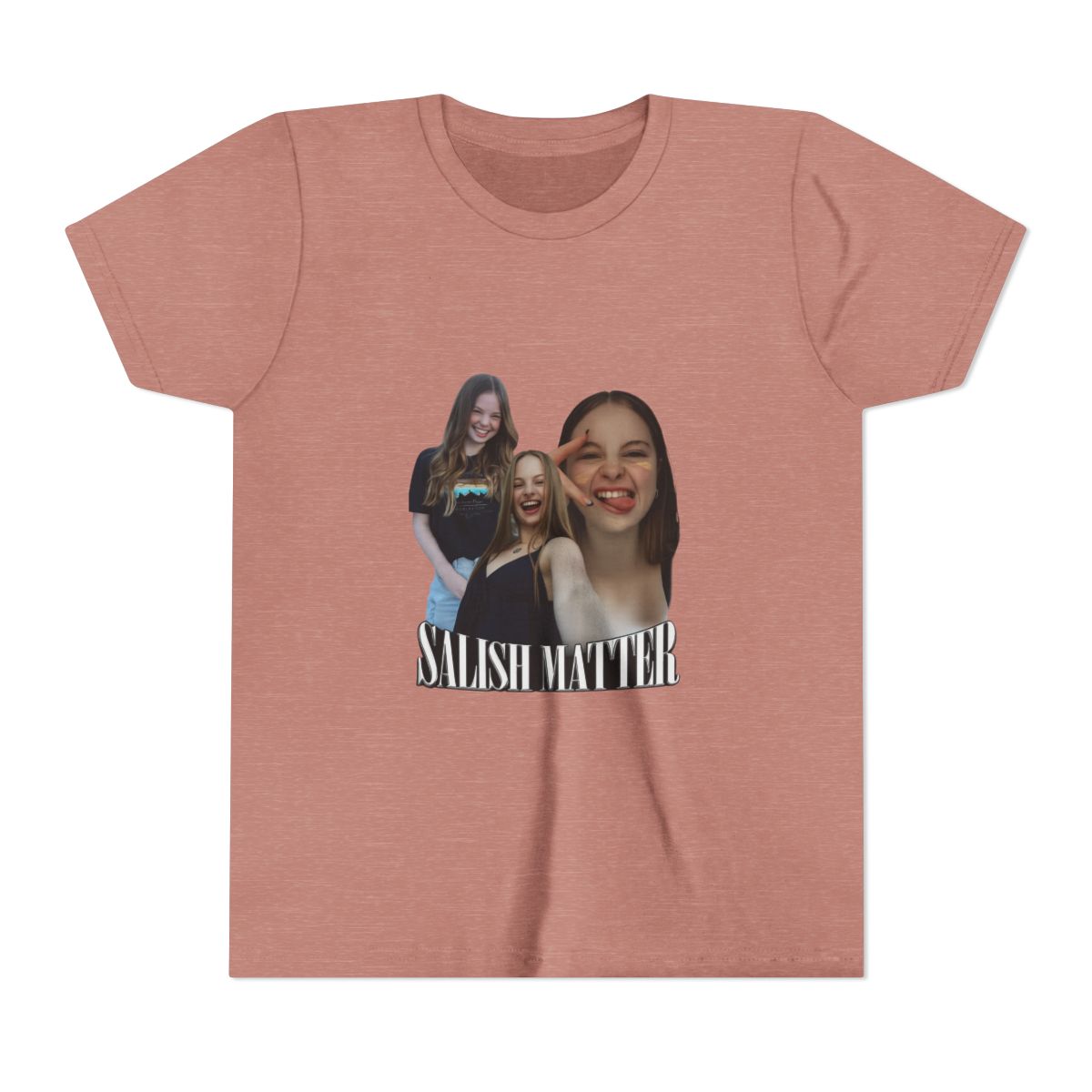 Salish Matter Retro Style Tee Kids T-Shirt - alternate angle 3, merchandise