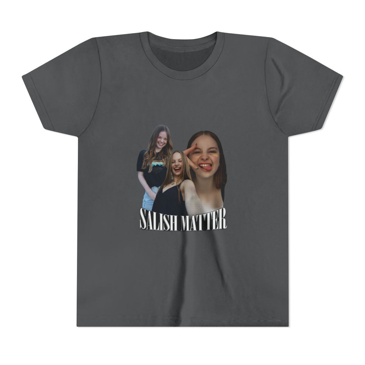 Salish Matter Retro Style Tee Kids T-Shirt - alternate angle 2, merchandise