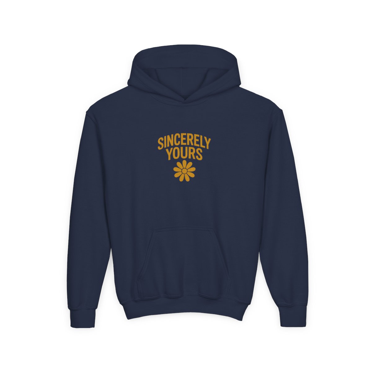 Salish Matter Sincerely Yours Bold Yellow Kids Hoodie - Indie Artist Gift