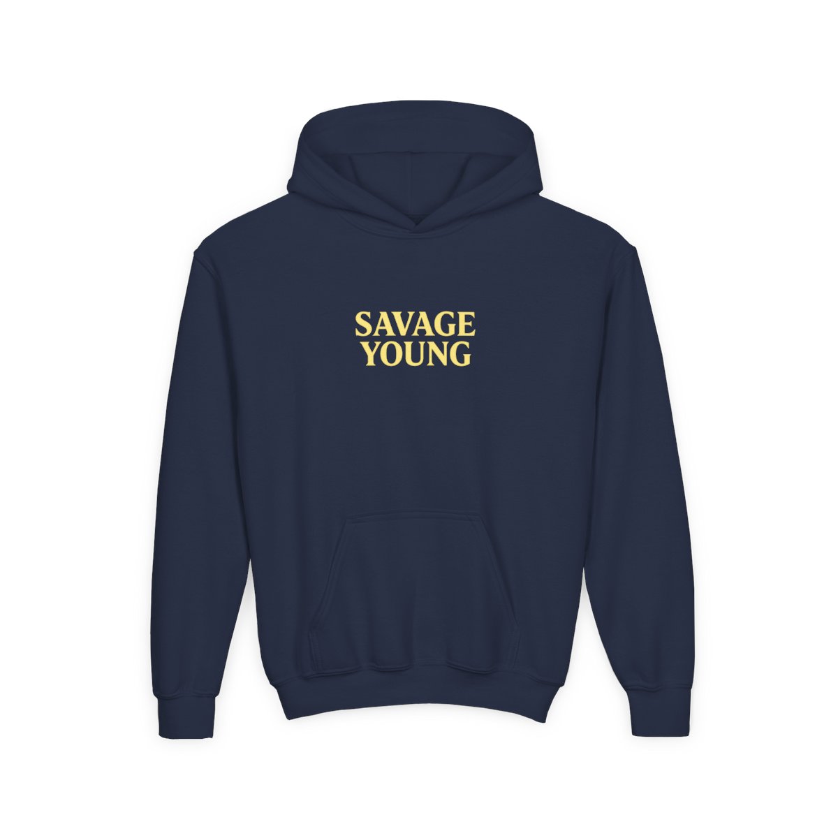 Sincerely Yours Embroidered | Pale Yellow Hoodie, Cozy Kids Hoodie, Casual Gift - alternate angle 4, merchandise